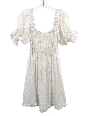 Doen Rosen Nightgown Dress in Azure Windswept Floral Size XS